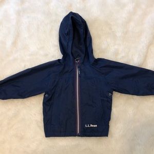 Toddler LLBean 2T rain coat/shell